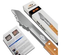 STEVEN-BULL S Barbecue Tongs in Acciaio Inossidabile, Lunghezza 43 cm, Argento, Standard, 1 Pezzo