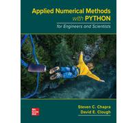 Steven C Chapra Loose Leaf for Applied Numerical Methods (Rilegatura flessibile)