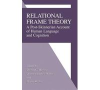 Steven C. Hayes Relational Frame Theory (Copertina rigida)
