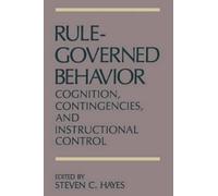 Steven C. Hayes Rule-Governed Behavior (Tascabile)