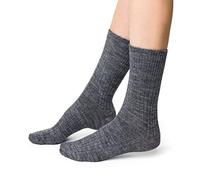 Steven Calzini in Lana di Alpaca per Donna e Uomo, Caldi e Comodi, Calzini Unisex a Metà Polpaccio, Effetto Termico, Pantofole e Calzini per Escursionismo, Calzini per Dormire, Sci, Snowboard