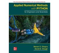 Steven Chapra D Applied Numerical Methods with Python for Engineers (Tascabile)