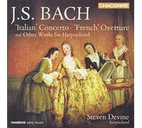 Steven Devine, Clavicembalo - Bach:Concerto'Italiano' French Overture