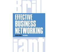 Steven D'Souza Effective Business Networking (Tascabile) Brilliant Business