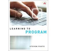 Steven Foote Learning to Program (Tascabile) Learning
