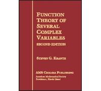 Steven G. Krantz Function Theory of Several Complex Variables (Copertina rigida)
