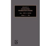 Steven G. Sutton Advances in Accounting Information Systems (Copertina rigida)
