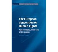 Steven Greer The European Convention on Human Rights (Copertina rigida)