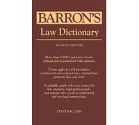 Steven H. Gifis Law Dictionary (Tascabile)