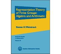 Steven H. Weint Representation Theory of Finite Groups: Algeb (Copertina rigida)