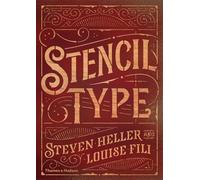 Steven Heller Louise Fili Stencil Type (Tascabile)