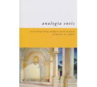 Steven Long Analogia Entis (Copertina rigida)