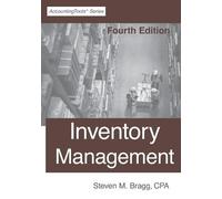 Steven M Bragg Inventory Management (Tascabile)
