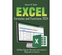 Steven M Rader EXCEL Formulas and Functions 2024 (Tascabile)