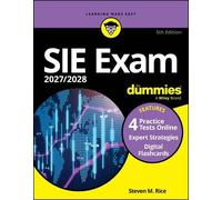 Steven M. Rice SIE Exam 2027/2028 For Dummies (Securities Industry E (Tascabile)