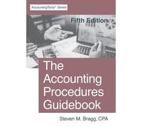 Steven Mark Bragg The Accounting Procedures Guidebook (Tascabile)