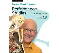 Steven Mead Presents: Performance Studies. Bariton oder Euphonium Solo. Enthält Online-Audio