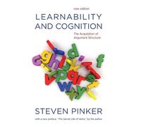 Steven Pinker Learnability and Cognition (Tascabile)