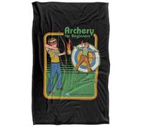 Steven Rhodes Archery For Beginners Coperta super morbida al tatto setoso - 91 X 147 cm