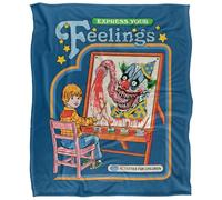 Steven Rhodes Express Your Feelings Coperta super morbida al tatto setoso - 152 x 127 cm