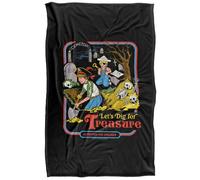 Steven Rhodes Let'S Dig For Treasure Coperta super morbida al tatto setoso - 91 X 147 cm
