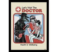 Merchandising Steven Rhodes (Lets Visit The Doctor) Collector Print (Framed)