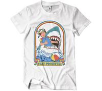 Steven Rhodes Stay Positive - Maglietta bianca, bianco, L