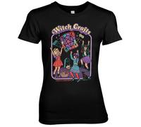 Steven Rhodes T-Shirt Donna Originale Licenza Ufficiale Nero