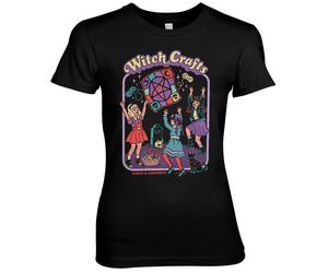 Steven Rhodes T-Shirt Donna Originale Licenza Ufficiale Nero
