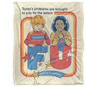 Steven Rhodes Today'S Problems Coperta super morbida al tatto setoso - 152 x 127 cm