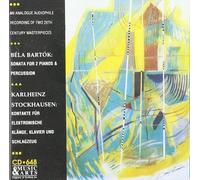 Steven Schick ( Béla Bartók: Sonata for 2 Pianos & Percussion / Karlheinz S (CD)