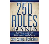 Steven Schragis Rick Frishman 250 Rules of Business (Tascabile)