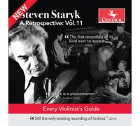 STEVEN STARYK Retrospective / Every Violinist's Guide (CD)