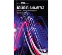 Steven Threadgold Bourdieu and Affect (Copertina rigida)