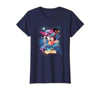 Steven Universe Group Shot Maglietta, Donna, Navy, XL