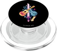 Steven Universe Rose Quartz Swords and Guitars PopSockets PopGrip per MagSafe