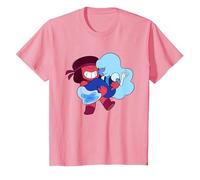 Steven Universe Sweet on Ruby And Sapphire Maglietta, Bambini, Rosa, 6 Anni