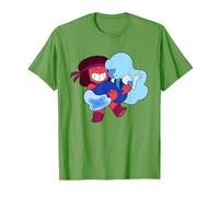 Steven Universe Sweet on Ruby And Sapphire Maglietta, Uomo, Erba, XXL