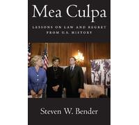 Steven W. Bender Mea Culpa (Copertina rigida)
