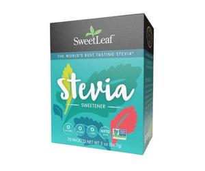 Stevia Dolcificante 70 Pacchetti By SweetLeaf Stevia