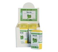 Baule Volante & Fior Di Loto STEVIA EDULCORANTE 200 COMPRESSE DISPLAY CONTENENTE 14 DISPENSER