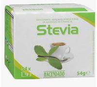 Stevia Edulcorante in Bustine, Dolcificante Naturale a Base di Glicosidi Steviolici, 54g, 50 Bustine. Pack de 3