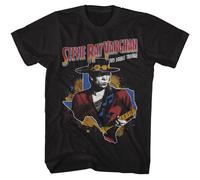 Stevie Ray Vaughan Chitarra E Texas Licenza Ufficiale Adulto Manica Corta