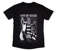 Stevie Ray Vaughan Guitar autorizzato Uomo maglietta