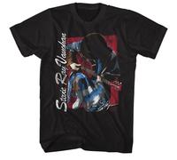 Stevie Ray Vaughan - Inginocchiato - American Classici - Solido Nero Adulto