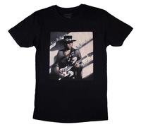 Stevie Ray Vaughan Texas Flood Album Cover autorizzato Uomo maglietta