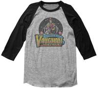 Stevie Ray Vaughan Texas Flood Tour Baseball Jersey Raglan Tee Shirt SRVBJ01