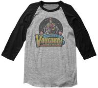 Stevie Ray Vaughan Texas Flood Tour Baseball Jersey Raglan Tee Shirt SRVBJ01