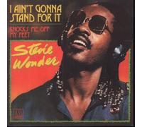 STEVIE WONDER - i ain't gonna stand for it / lately 45 rpm single