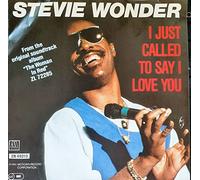 STEVIE WONDER - I JUST CALLED TO SAY I LOVE YOU / STEVIE WONDER / From original soundtrack album "The Woman In Red" ZL 72285 / Bildhülle 1984 Deutsche Pressung / MOTOWN # ZB 69213 / 7" Vinyl Single Schallplatte